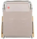 Dreibeinliege Fiam Amigo 40+ mit Armlehne, taupe
