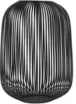 Windlicht Lito L | &Oslash; 33 cm, H 45 cm Schwarz