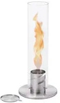Tischfeuer SPIN Silber 120