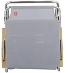 Dreibeinliege Fiam Amigo 40+ mit Armlehne, grau