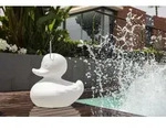 Designleuchte Duck-Duck S wei&szlig;