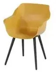 Sophie Studio hochwertiger Outdoorsessel Gelb