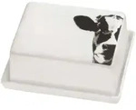Butterdose gro&szlig; Kuh 14,5 x 12cm