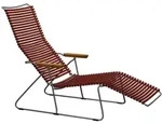 Liege Click Sunlounger Outdoor paprika