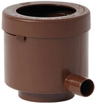 GARANTIA F&uuml;llautomat de luxe f&uuml;r DN 70-100 Fallrohr bis 80m&sup2; Dachfl&auml;che Braun