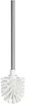 Smedbo XTRA - Ersatz WC-B&uuml;rste in weiss mit Stiel in Edelstahl poliert HK237