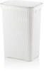 Wäschebox Brasilia PP-Kunststoff weiß 43,5x33,5x60,0cm 60,0l