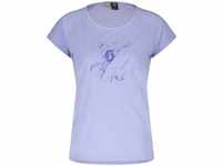 Scott 4031887498008-M, Scott Defined Dri Short Sleeve T-shirt Blau M Frau female,