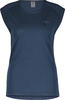 Scott 4031867377006-S, Scott Defined Merino Sleeveless T-shirt Blau S Frau female,