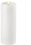 Uyuni LED Stumpenkerze shoulder 7,8x20cm nordic white