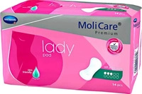 Molicare Inkontinenz Einlagen, 14 St&uuml;ck weiss Damen