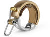 Knog Oi Luxe Fahrradklingel - Small 22.2 mm | brass