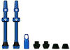 Muc-Off Tubeless Ventil-Kit V2 Universal für MTB & Rennrad | blue - 44 mm