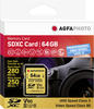 AGFA 64GB SDXC-Karte Prof. Highsp. UHS-II C10/U3/V90