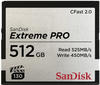 SanDisk CFast 512GB Extreme Pro CFast 2.0 525 MB/s