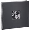 Hama Fine Art grau 36x32 cm, Spiralalbum mit 50 weißen