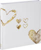 Hama Album Lazise 29x32 cm, 50 weiße Seiten, gold