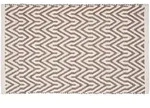 Wenko Badteppich "Altai" in Hellbraun - (L)50 x (B)80 cm