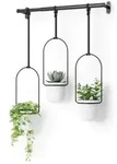 umbra H&auml;ngeblumentopf in Schwarz - (B)63,5 x (H)110 x (T)14,6 cm
