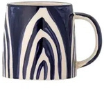 Bloomingville Jumbotasse ''Shama'' in Dunkelblau - 515 ml