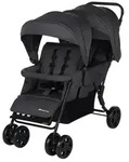 Bebeconfort Geschwisterkinderwagen "Teamy" in Anthrazit
