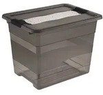keeeper Aufbewahrungsbox "Cornelia" in Grau - 24 l