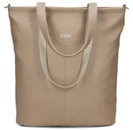 Zwei Schultertasche "M145" in Hellbraun - (B)35 x (H)37 x (T)15 cm