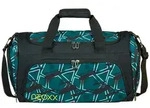 neoxx Schultertasche "Flasch Yourself" in Schwarz/T&uuml;rkis - (B)43,5 x (H)26 x...