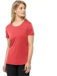 Jack Wolfskin Trainingsshirt "Tech" in Rot - XS