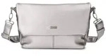 Zwei Umh&auml;ngetasche in Silber - (B)33 x (H)19 x (T)10 cm