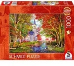 Schmidt Spiele 1.000tlg. Puzzle "Kapelle im Herbstzauber" - ab 12 Jahren