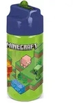 Stor Trinkflasche "Minecraft" in Gr&uuml;n - 430 ml