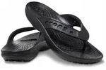 Crocs Zehentrenner "Baya II" in Schwarz - 43/44