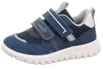 superfit Leder-Sneakers "Sport 7" in Dunkelblau - 24