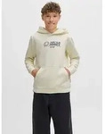 JACK & JONES Junior Hoodie "Tier" in Creme - 140