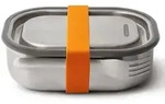 Black+Blum Lunchbox in Silber - (B)17,5 x (H)5,5 x (T)13 cm