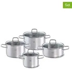 Fissler 8tlg. Set: Edelstahl-Kocht&ouml;pfe "Viseo&reg;"