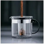 bodum Teebereiter "Bistro Nouveau" in Schwarz - 1 l