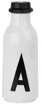 Design Letters Trinkflasche in Wei&szlig; - 500 ml