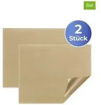 Wenko 2er-Set: Backmatten in Beige - (L)36 x (B)42 cm