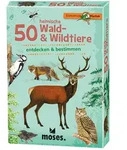 moses. Kartenset "50 heimische Wald- & Wildtiere" - ab 6 Jahren