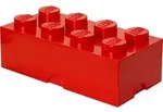 LEGO Aufbewahrungsbox "Brick 8" in Rot - (B)50 x (H)18 x (T)25 cm