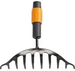 Fiskars Rosenrechen "QuikFit" in Schwarz