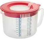 Dr. Oetker Messbecher in Rot - 2,2 l