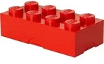 LEGO Lunchbox "Classic Brick 8" in Rot - (B)20 x (H)7,3 x (T)10 cm