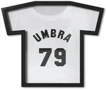 umbra Trikotrahmen ''Exhibit'' in Schwarz - (B)55 x (H)50 x (T)3 cm