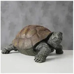 Boltze Dekoobjekt "Slomo" in Braun - (H)14 cm