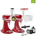 KitchenAid 3tlg. Set: Fleischwolf, P&uuml;rieraufsatz und Gem&uuml;seschneider...