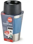 Emsa Thermobecher "Travel Mug Compact" in Blau - 300 ml