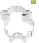 Dr. Oetker 2er-Set: Ausstecher "Schaf" in Silber - (B)8 x (H)11 cm